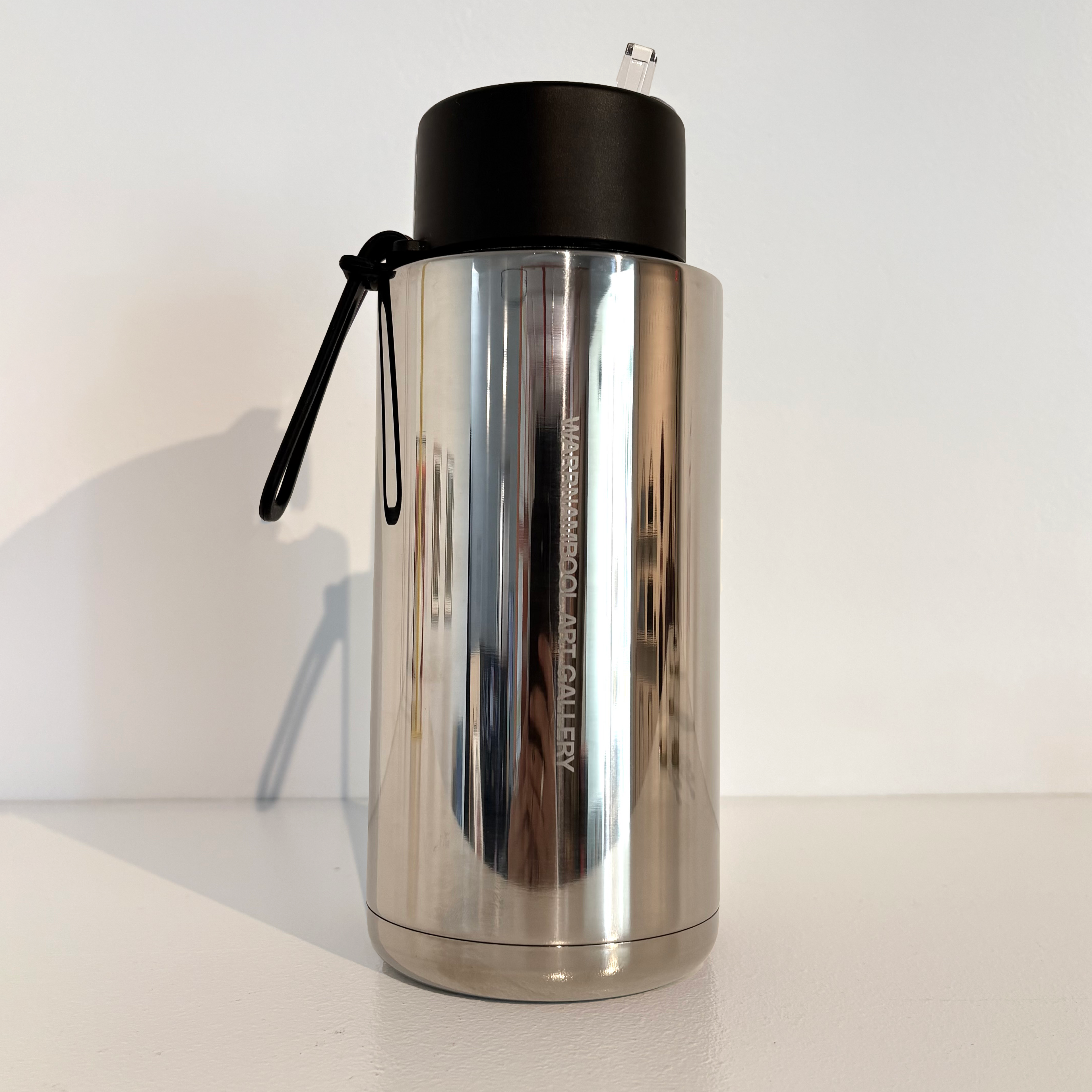 Warrnambool Art Gallery branded Frank Green drink bottle 1L