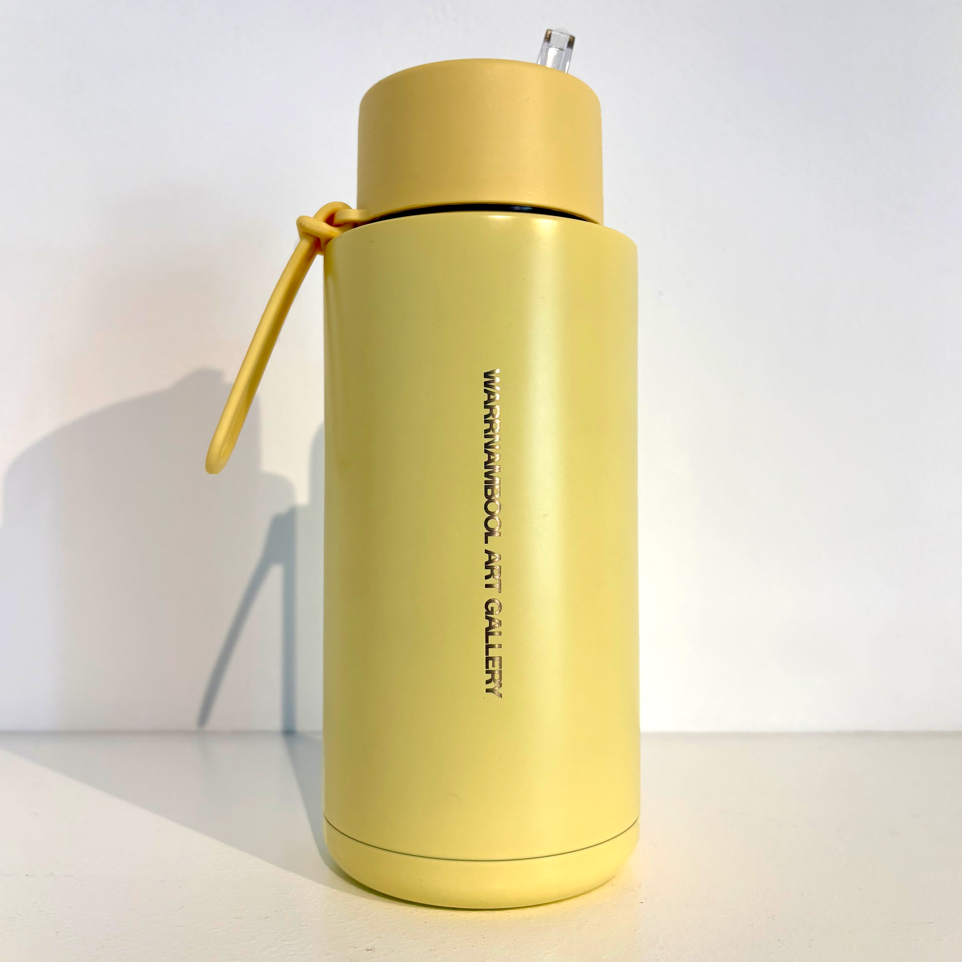 Warrnambool Art Gallery branded Frank Green drink bottle 1L